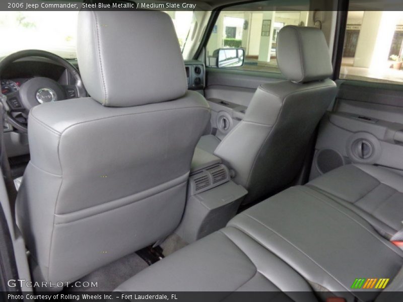 Steel Blue Metallic / Medium Slate Gray 2006 Jeep Commander