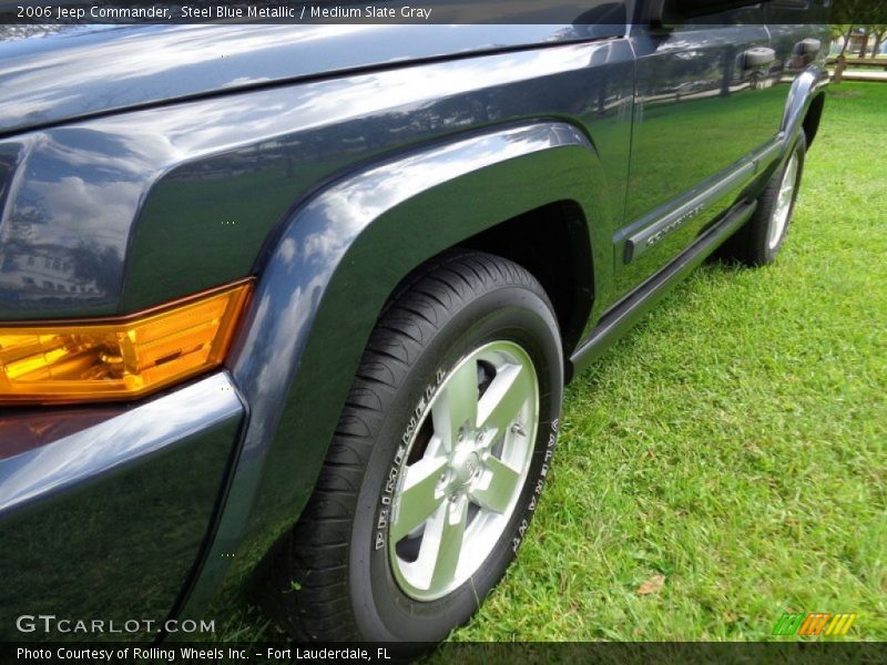 Steel Blue Metallic / Medium Slate Gray 2006 Jeep Commander