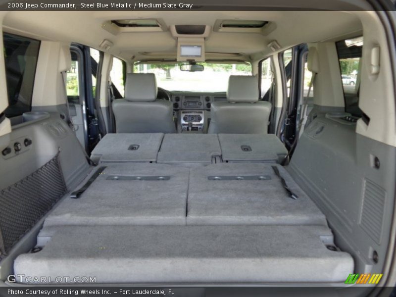 Steel Blue Metallic / Medium Slate Gray 2006 Jeep Commander
