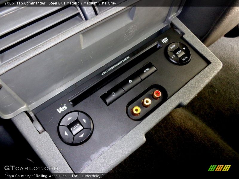 Steel Blue Metallic / Medium Slate Gray 2006 Jeep Commander