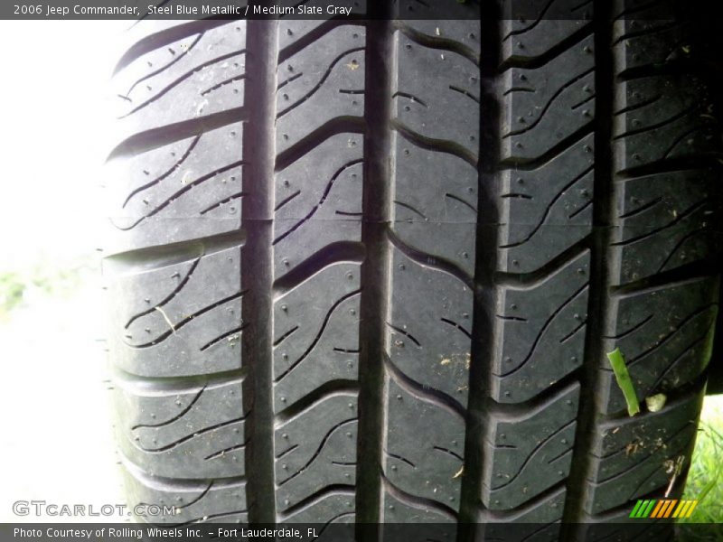 Steel Blue Metallic / Medium Slate Gray 2006 Jeep Commander