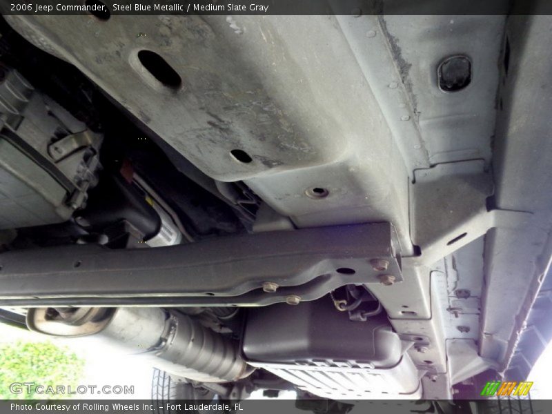 Steel Blue Metallic / Medium Slate Gray 2006 Jeep Commander