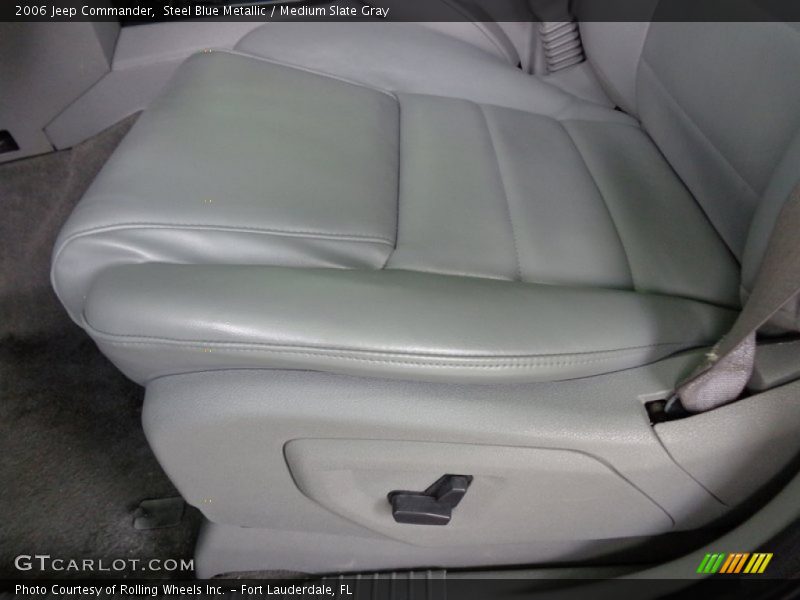 Steel Blue Metallic / Medium Slate Gray 2006 Jeep Commander