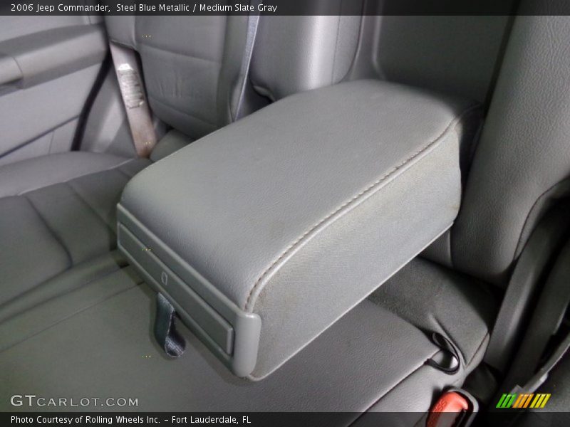 Steel Blue Metallic / Medium Slate Gray 2006 Jeep Commander