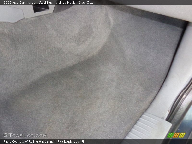 Steel Blue Metallic / Medium Slate Gray 2006 Jeep Commander