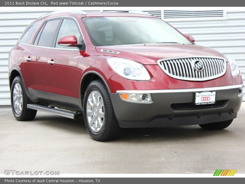 Red Jewel Tintcoat / Cashmere/Cocoa 2011 Buick Enclave CXL