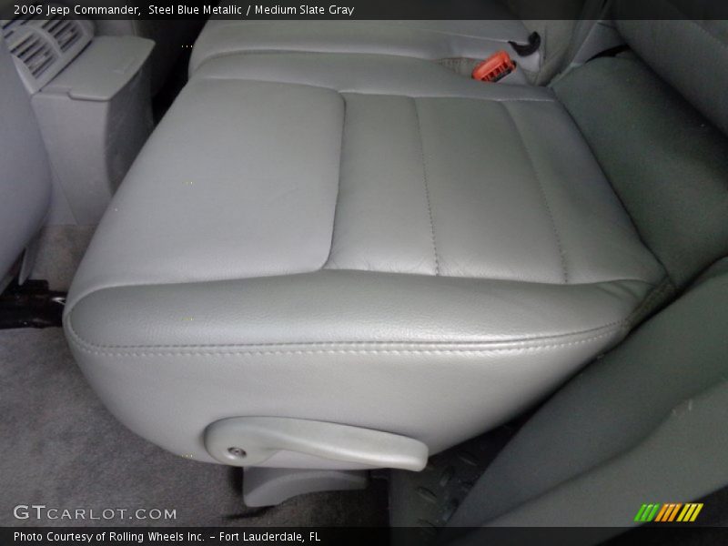 Steel Blue Metallic / Medium Slate Gray 2006 Jeep Commander