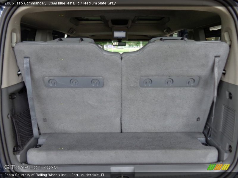 Steel Blue Metallic / Medium Slate Gray 2006 Jeep Commander