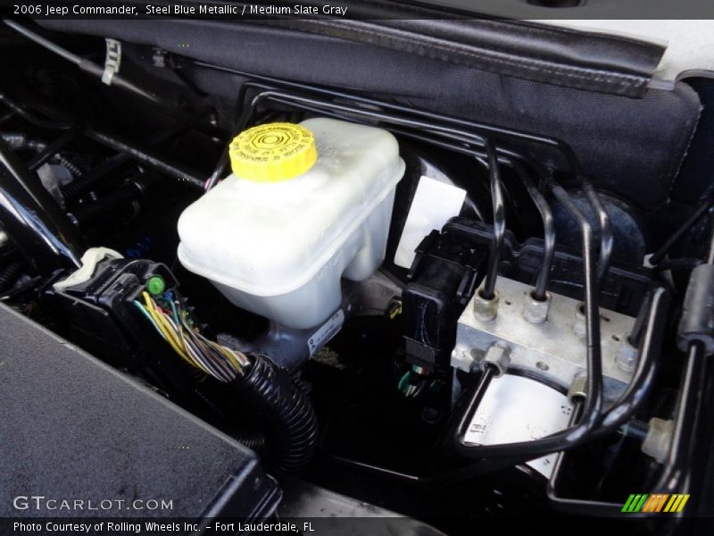 Steel Blue Metallic / Medium Slate Gray 2006 Jeep Commander