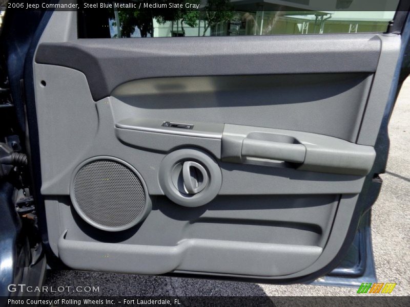 Steel Blue Metallic / Medium Slate Gray 2006 Jeep Commander