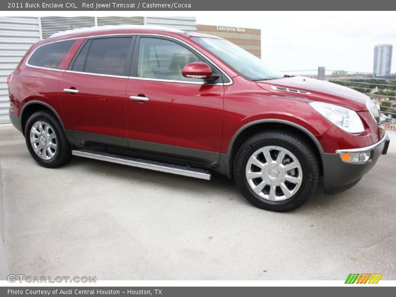 Red Jewel Tintcoat / Cashmere/Cocoa 2011 Buick Enclave CXL