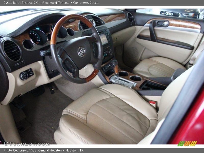 Red Jewel Tintcoat / Cashmere/Cocoa 2011 Buick Enclave CXL