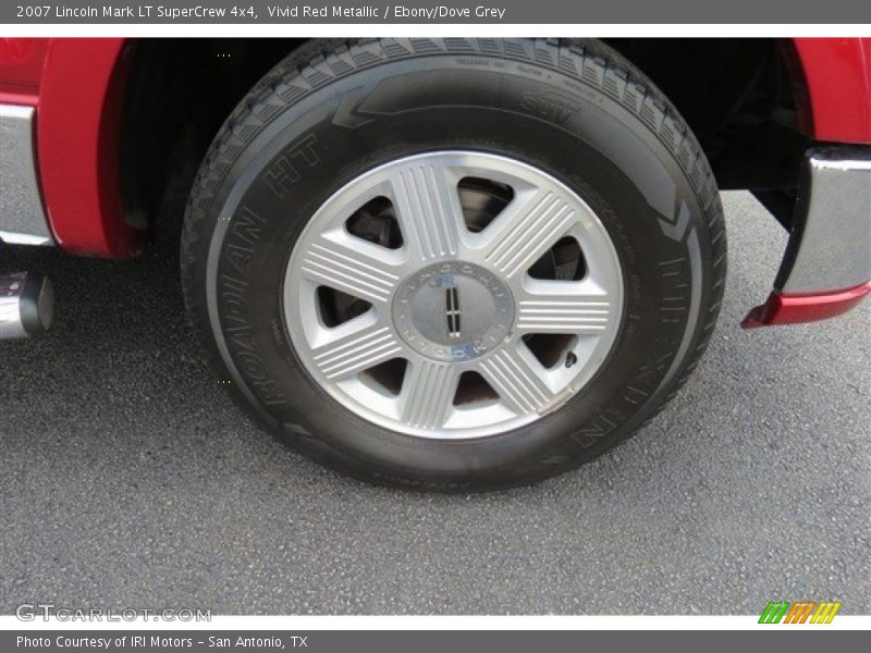 Vivid Red Metallic / Ebony/Dove Grey 2007 Lincoln Mark LT SuperCrew 4x4