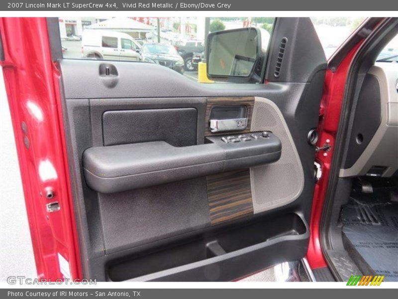 Vivid Red Metallic / Ebony/Dove Grey 2007 Lincoln Mark LT SuperCrew 4x4