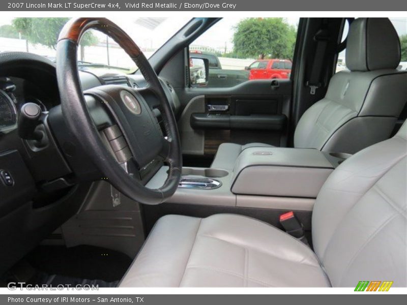 Vivid Red Metallic / Ebony/Dove Grey 2007 Lincoln Mark LT SuperCrew 4x4