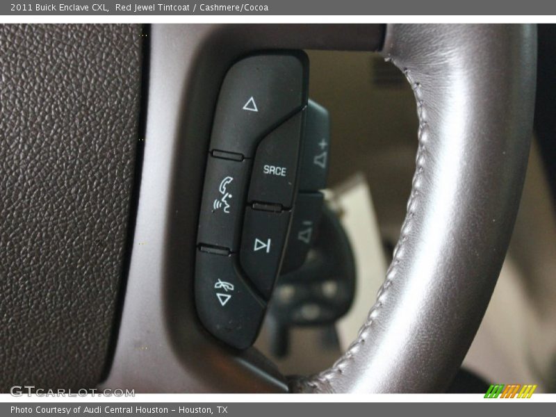 Red Jewel Tintcoat / Cashmere/Cocoa 2011 Buick Enclave CXL