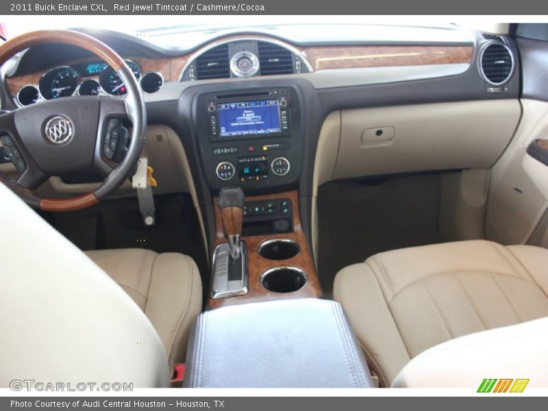 Red Jewel Tintcoat / Cashmere/Cocoa 2011 Buick Enclave CXL