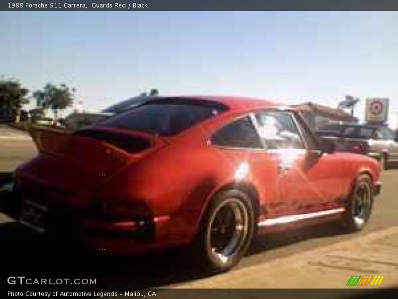 Guards Red / Black 1988 Porsche 911 Carrera