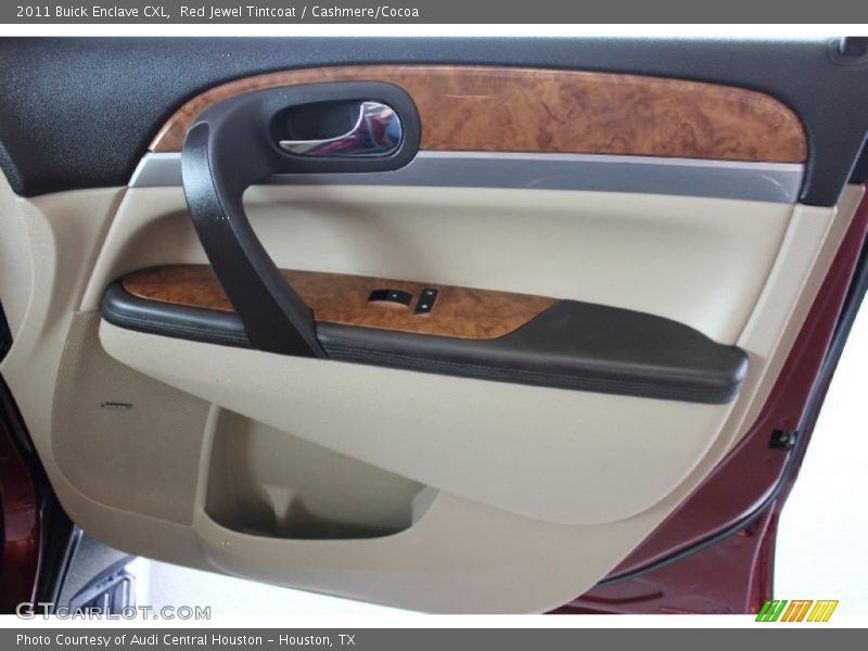 Red Jewel Tintcoat / Cashmere/Cocoa 2011 Buick Enclave CXL