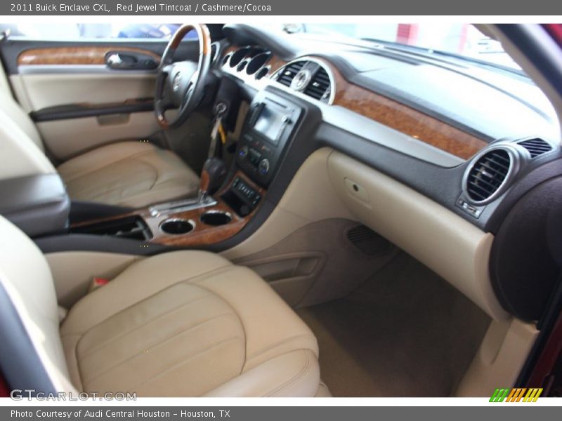 Red Jewel Tintcoat / Cashmere/Cocoa 2011 Buick Enclave CXL
