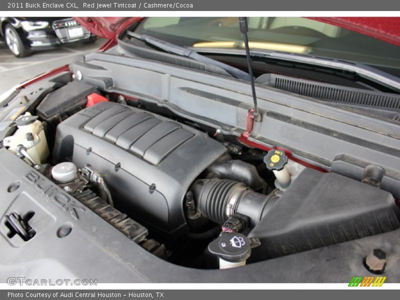 Red Jewel Tintcoat / Cashmere/Cocoa 2011 Buick Enclave CXL