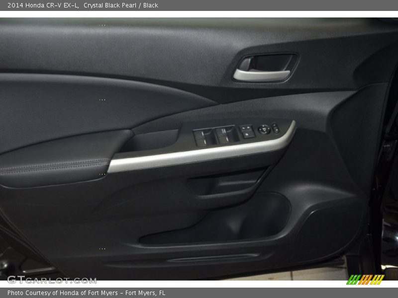 Crystal Black Pearl / Black 2014 Honda CR-V EX-L
