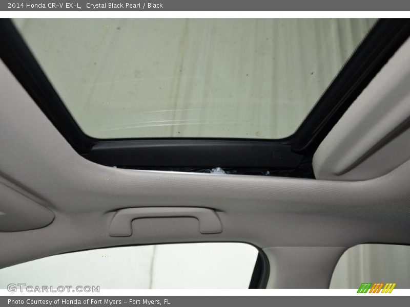 Crystal Black Pearl / Black 2014 Honda CR-V EX-L
