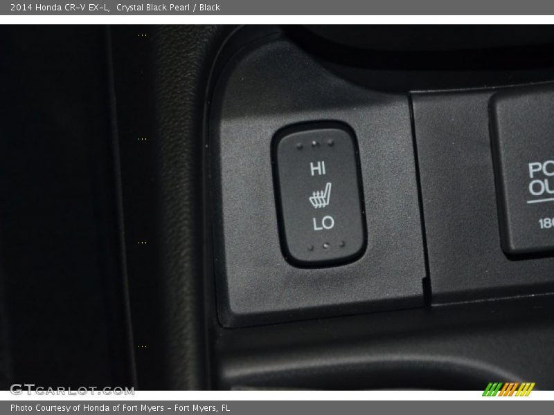 Crystal Black Pearl / Black 2014 Honda CR-V EX-L