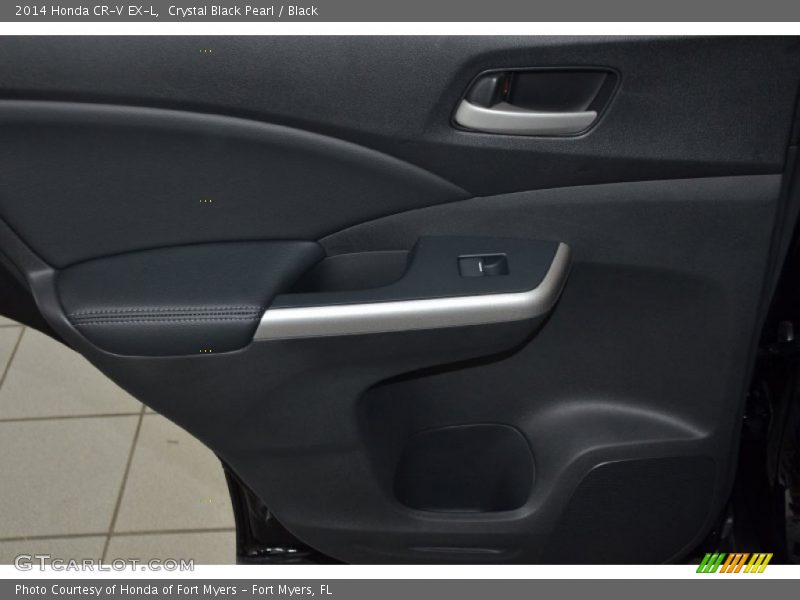 Crystal Black Pearl / Black 2014 Honda CR-V EX-L