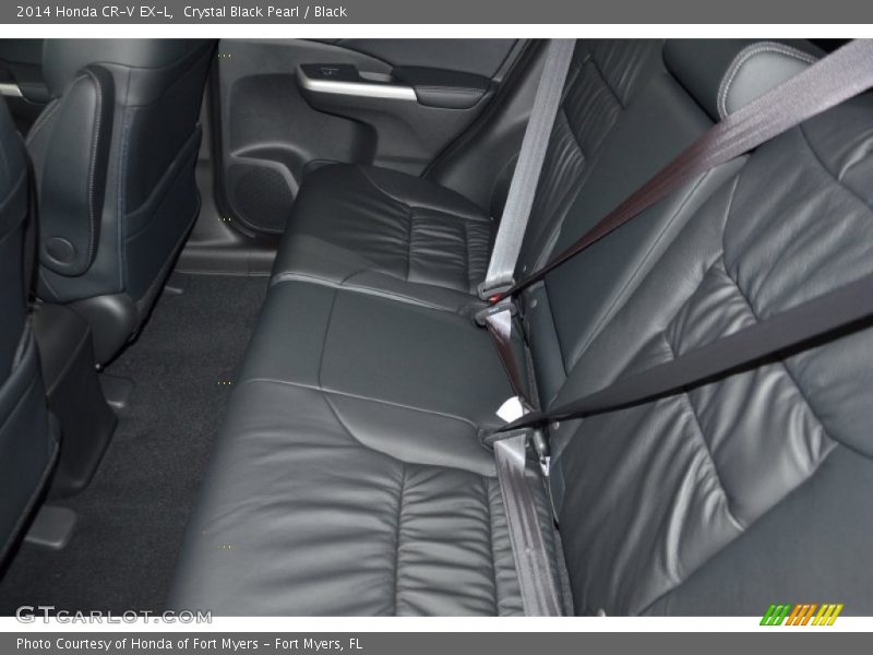 Crystal Black Pearl / Black 2014 Honda CR-V EX-L