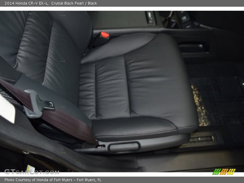 Crystal Black Pearl / Black 2014 Honda CR-V EX-L