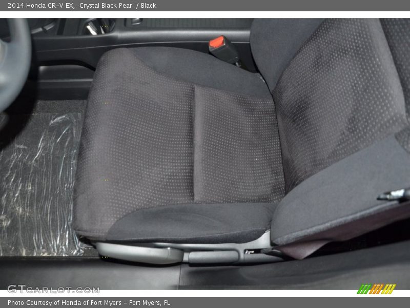 Crystal Black Pearl / Black 2014 Honda CR-V EX