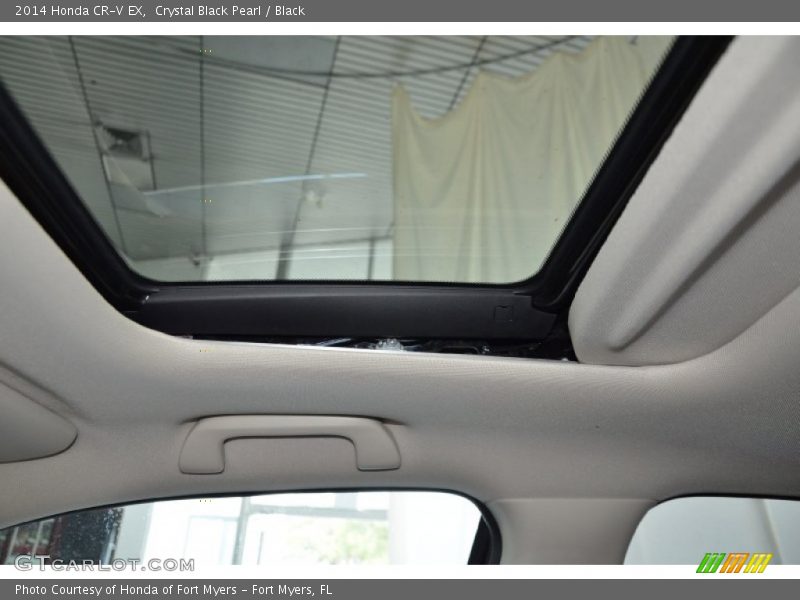 Crystal Black Pearl / Black 2014 Honda CR-V EX