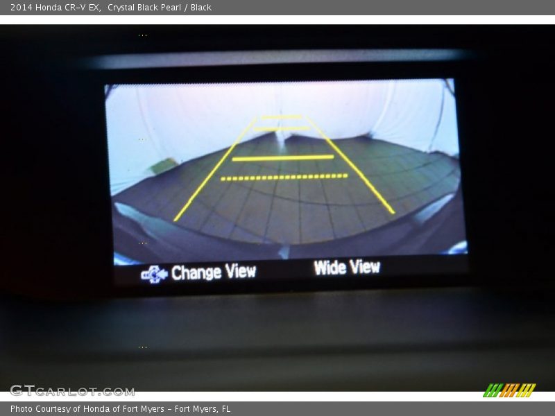 Crystal Black Pearl / Black 2014 Honda CR-V EX