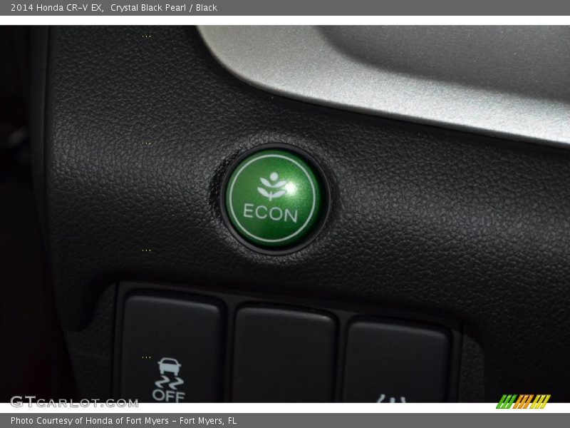 Crystal Black Pearl / Black 2014 Honda CR-V EX