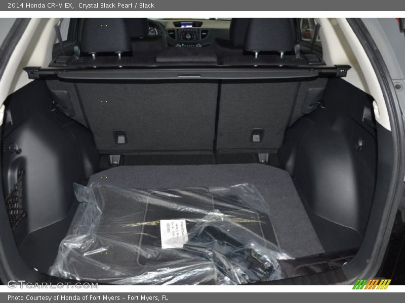 Crystal Black Pearl / Black 2014 Honda CR-V EX