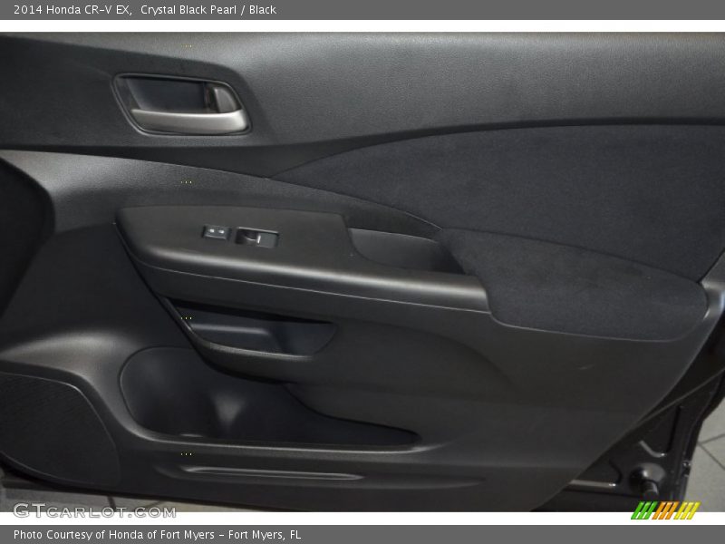 Crystal Black Pearl / Black 2014 Honda CR-V EX