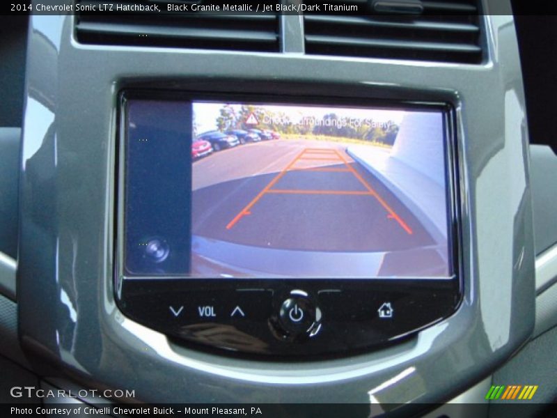 Black Granite Metallic / Jet Black/Dark Titanium 2014 Chevrolet Sonic LTZ Hatchback