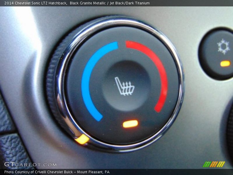 Black Granite Metallic / Jet Black/Dark Titanium 2014 Chevrolet Sonic LTZ Hatchback