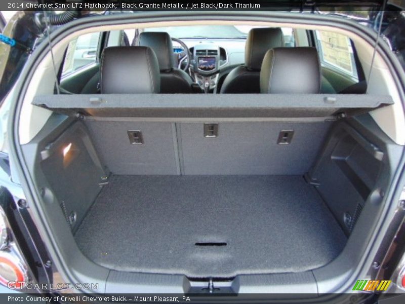 Black Granite Metallic / Jet Black/Dark Titanium 2014 Chevrolet Sonic LTZ Hatchback