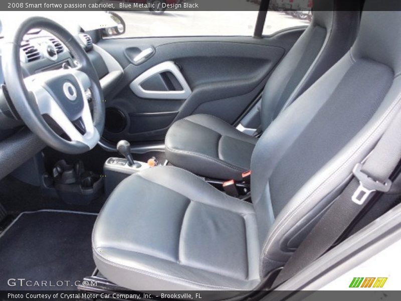 Blue Metallic / Design Black 2008 Smart fortwo passion cabriolet