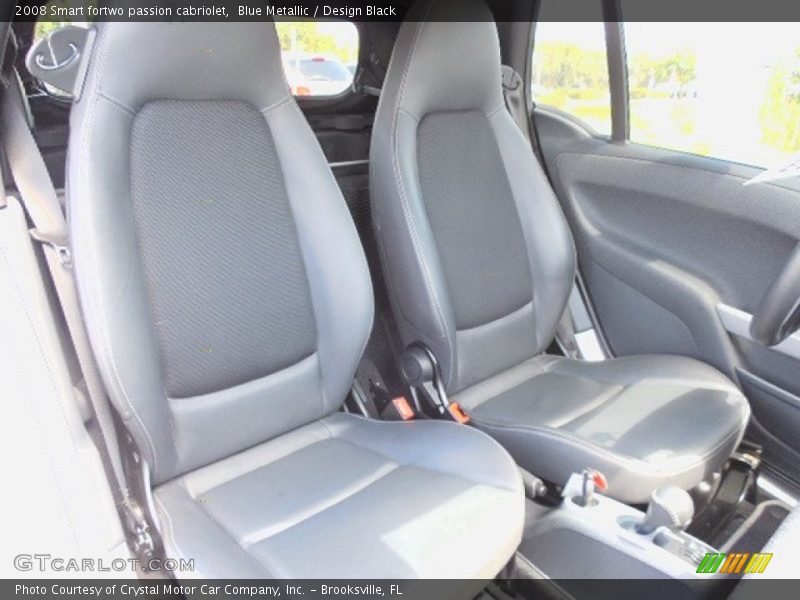 Blue Metallic / Design Black 2008 Smart fortwo passion cabriolet