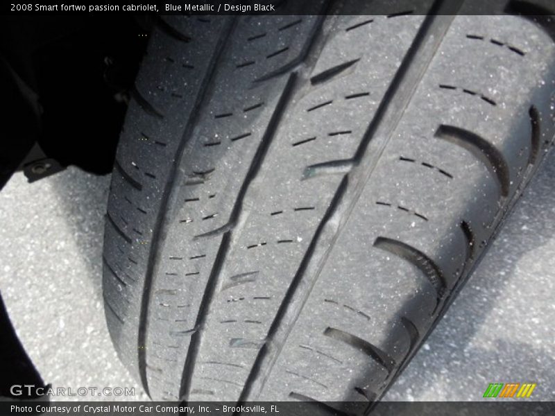 Blue Metallic / Design Black 2008 Smart fortwo passion cabriolet