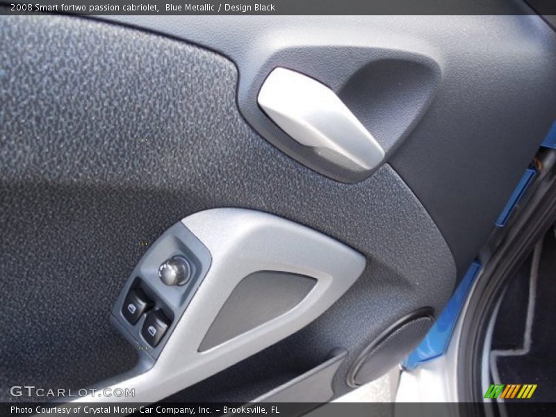 Blue Metallic / Design Black 2008 Smart fortwo passion cabriolet