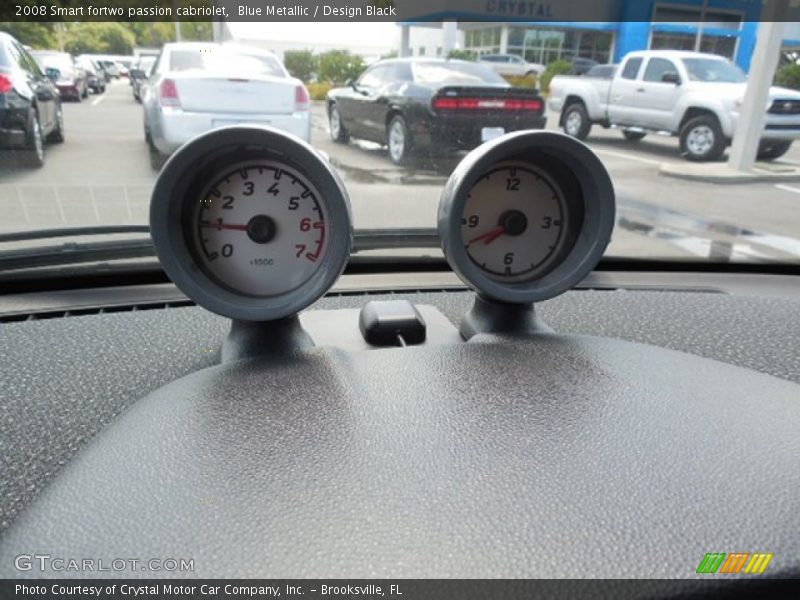 Blue Metallic / Design Black 2008 Smart fortwo passion cabriolet