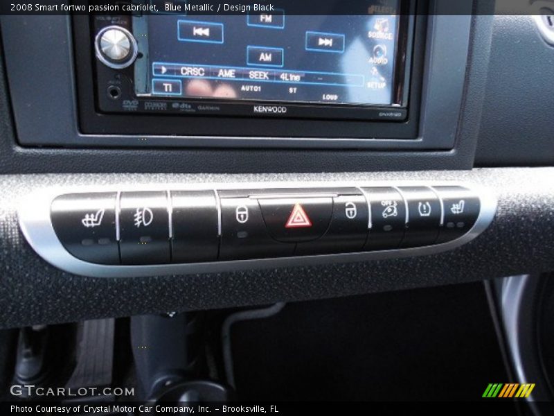 Blue Metallic / Design Black 2008 Smart fortwo passion cabriolet