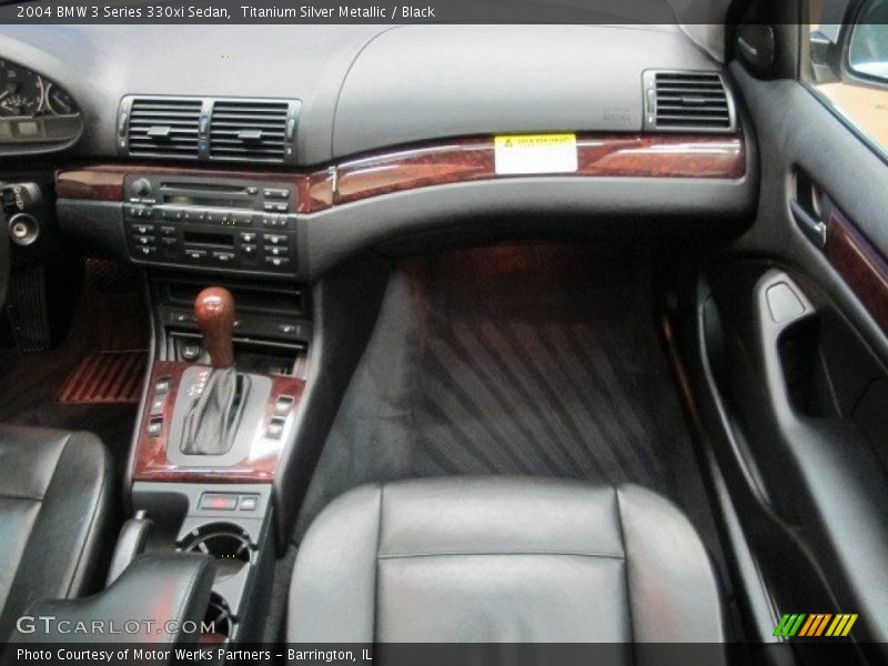 Titanium Silver Metallic / Black 2004 BMW 3 Series 330xi Sedan