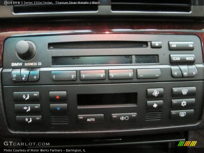 Titanium Silver Metallic / Black 2004 BMW 3 Series 330xi Sedan