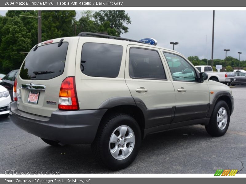 Pebble Ash Metallic / Dark Flint Grey 2004 Mazda Tribute LX V6