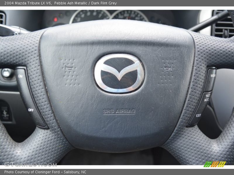 Pebble Ash Metallic / Dark Flint Grey 2004 Mazda Tribute LX V6